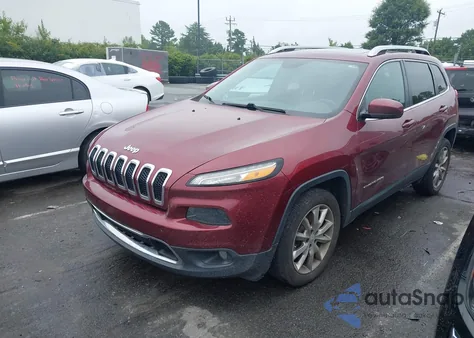 2018 Jeep Cherokee Limited Fwd из США, поврежденный, VIN 1C4PJLDB1JD618446